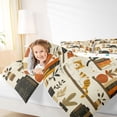 thumbnail image 4 of Manfei Boys Girls Animal Cats Full Size Comforter Sets 3-Piece,Vintage Aesthetic Bedding Comforter Set,Cartoon Pet Lightweight Bedding Sets,Ultra Soft Home Decor,Reversible, 4 of 8