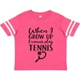 thumbnail image 3 of Inktastic Future Tennis Player Boys or Girls Toddler T-Shirt, 3 of 5