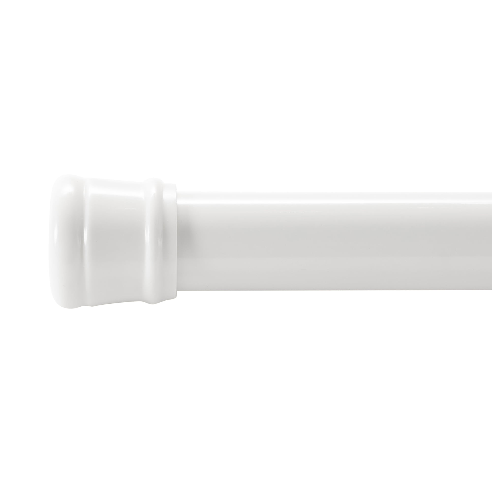 Bath Bliss 42" - 72" Tension Shower Rod in White