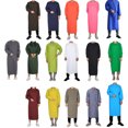 thumbnail image 3 of LCXmlly Long Design Protective Apron Unisex Waterproof Canvas Apron with Large Pockets Elastic Long Sleeves for Chefs Restaurant Bar Shop, 3 of 8