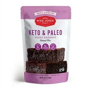 Miss Jones Baking Keto .. Brownie Mix - Gluten .. Free, Low Carb, No .. Sugar Added, Naturally Sweetened .. Desserts & Treats - .. Diabetic, Atkins, WW, and .. Paleo Friendly (Pack of .. 1)