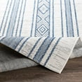 thumbnail image 4 of Mark&Day Outdoor Rugs, 3x10 Aerdt Global Indoor/Outdoor Pale Blue Runner Area Rug, Non Shedding Blue White Carpet for Patio, Porch, Deck, Bedroom, Living Room or Kitchen (2'7" x 10' Runner), 4 of 6