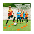 thumbnail image 4 of 21 Piezas De Accesorios De Entrenamiento De Fútbol Con Conos Belug Naranja, 4 of 5