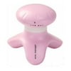 Protable Mini Massager Electric Body Vibrating for Head Neck Chest Arm Leg - Pink