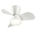 thumbnail image 6 of SUNMORY 22" Ceiling Fan, Low Profile for Bedroom & Kitchen, 6 Wind Speeds, White, 6 of 6