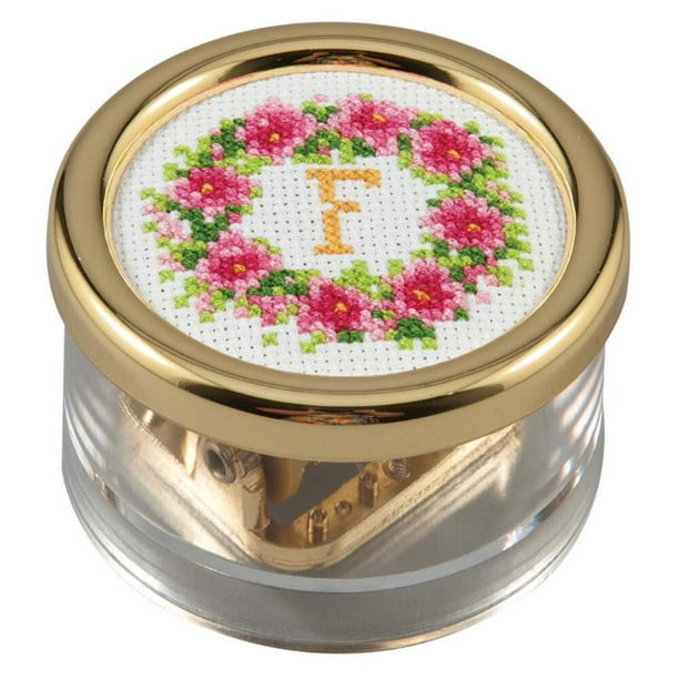 Herrschners® Rosy Monogram Music Box Counted Cross-Stitch Kit - Walmart