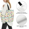 thumbnail image 3 of Cauagu Cartoon Labrador Retriever Print Women Large Capacity Tote Bag - Casual Shoulder Bag Fashion Handbag Shopping Bag Daily Bag Hobo Bags for Travel Work and Shopping, 3 of 8
