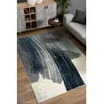 thumbnail image 3 of Rug Branch Nova 2' x 12' (Exact Size: 2'3" x 12') Scandinavian Indoor Runner Rug, Blue White, Contemporary - Entryway, Hallway, Bathroom, and Kitchen, 3 of 8