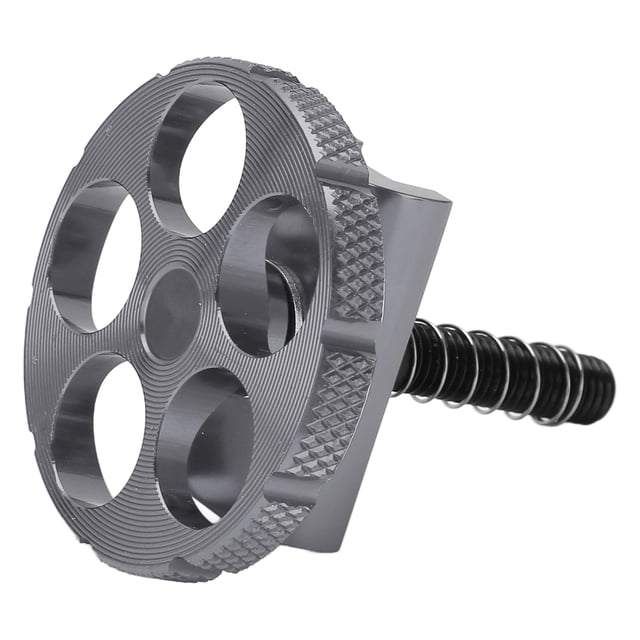Abrazadera De Bisagra De Aluminio Hebilla C Para Bicicleta Plegable Brompton - Color Titanio