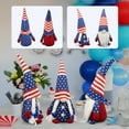 thumbnail image 3 of Molumo 4th of July Decorations, 2PCS Red White Blue Gnomes Decorations for Independence Day, Fourth of July, Memorial Day, Labor Day Home Office Indoor Decor Party Supplies, 3 of 8