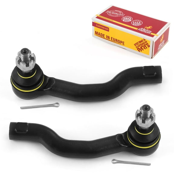 Metrix Premium Chassis Parts - Front Left & Right Outer Tie Rod End Kit Fits 09-12 Suzuki Equator, 17-22 Nissan Titan, 16-20 NP300 Frontier (Mexico), 05-21 Frontier, ES800048, ES800108