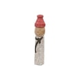 thumbnail image 1 of Christmas Nilgiri Wood Snowman Avec Toque Totem Pole, 1 of 3
