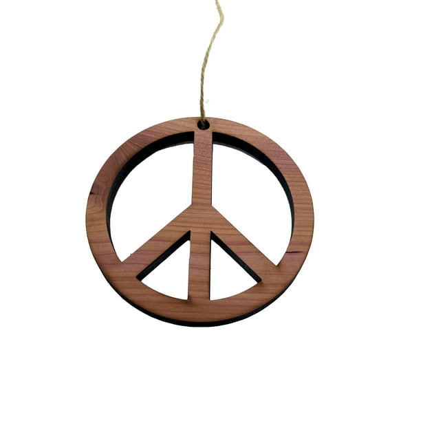 Peace Symbol - Cedar Ornament Peace Symbol - Cedar Ornament