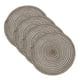 thumbnail image 1 of Uxcell 4 Pcs Manteles Individuales Redondos Tejidos, Mantel Lavable de 11.8 Pulgadas Resistente al Calor Decorativo para Mesa de Comedor, Encimera, Café, 1 of 7