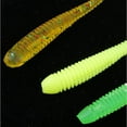 thumbnail image 3 of Almencla 10 Pièces Réaliste Doux T-Queue vers de Pêche Leurres Grub Jig Tête Appâts, 3 of 8