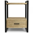 thumbnail image 5 of Simpli Home Simpli Home Riverside SOLID MANGO WOOD 22 inch Wide Modern Industrial TV Media Stand in Natural, 5 of 10