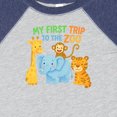 thumbnail image 4 of Inktastic First Zoo Trip Boys or Girls Baby Bodysuit, 4 of 5