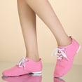 thumbnail image 2 of Otqutp Sneaker for Kids Children Canvas Dance Shoes Soft Soled Training Shoes Ballet Shoes Sandals Dance Shoes for 4 to 11 Years, 2 of 5
