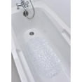 thumbnail image 2 of Bubbles Non-Slip Oval Bathtub Mat Clear 28 L x 15 W, 2 of 5
