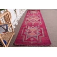 thumbnail image 4 of Turkish Rug, Oushak Rug, Cute Rug, Wool Rug, 2.8x8.7 ft Runner Rug, Vintage Rug, 4 of 9