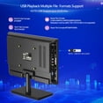 thumbnail image 2 of Feihe 14 Inch Small TV - HD Kitchen TV with ATSC Tuner, HDMI/USB/VGA, Built-in Stand and Remote Control, Suitable for RV, Camping, and Offices(No Sma, 2 of 9