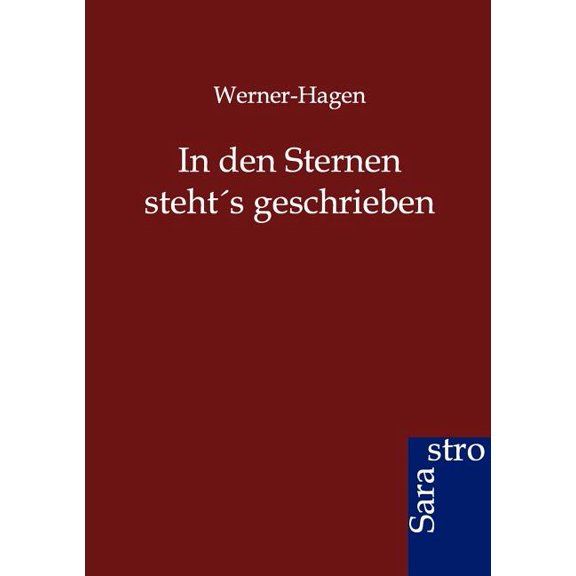 In den Sternen steht's geschrieben, (Paperback)