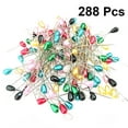 thumbnail image 4 of 288pcs Sewing Teardrop Shaped Pearl Locating Stainless Steel Sewing (Colorful), 4 of 8
