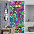 thumbnail image 2 of Idea4wall 2pcs Watercolor Irregular Graffiti Printed Stick Wallpaper Removable Wall Murals Large Wall Stickers for Home Decoration, 132"x48", 2 of 5