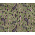 thumbnail image 4 of oneOone Cotton Flex Fabric Leaves|Floral & Paisley Block Decor Fabric Printed BTY 40 Inch Wide, 4 of 4