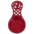 thumbnail image 2 of Cast Iron Rooster Spoon Rest, Red, 2 of 4