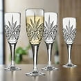 thumbnail image 3 of Dublin 6 oz. Non-Leaded Crystal Champagne Flutes, Set of 4, 3 of 3