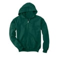thumbnail image 1 of Hanes Comfortblend EcoSmart Chandail à Capuchon à Fermeture Éclair Complète pour Enfants, P, Forêt Profonde, 1 of 4