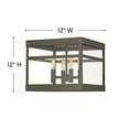 thumbnail image 6 of Hinkley Lighting - Four Light Outdoor Lantern - Porter - 4 Light Medium Outdoor, 6 of 7