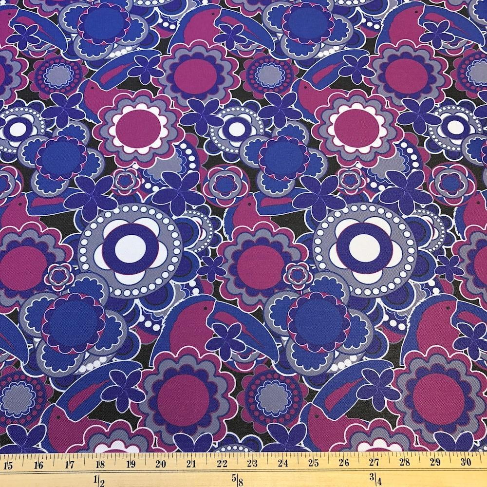 Ottertex Printed Canvas Fabric Waterproof Outdoor 60" Wide 600 Denier Sold by The Yard (Paradise