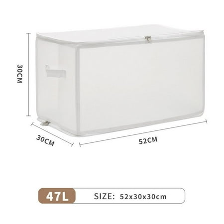 

Big sales!!PP Plastic Storage Box Toys Books Collection Box Dirty Clothes Collecting Folding Case Bra Socks Organization Bag With Zipper