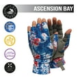 thumbnail image 5 of Glacier Outdoor Ascension Bay Sun Glove Unisex UV Protection Fingerless Summer Gloves, Patriot S, 5 of 6
