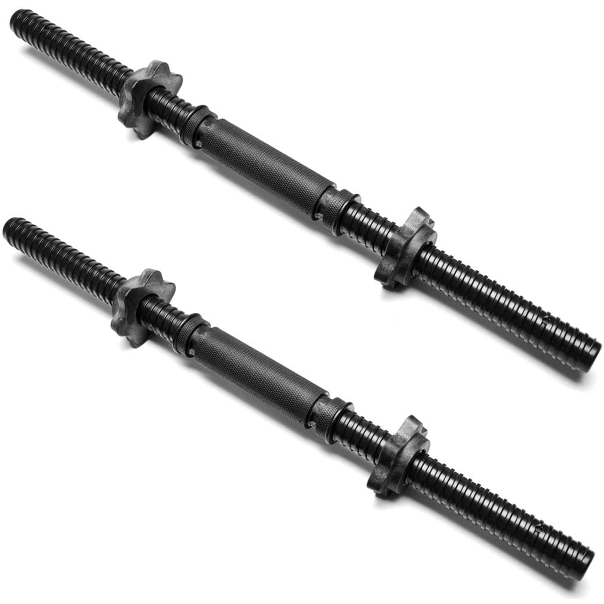 Handles Chrome Dumbbell Bars Spinlock Collars Weight Lifting Standard