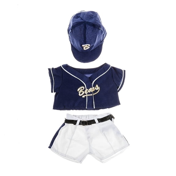 Baseball Uniform for 14"-18" Stuffed Animals, Plush Toy Sports Outfit