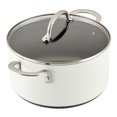 thumbnail image 5 of Anolon Achieve 10 Piece Nonstick Hard Anodized Aluminum Pot and Pan Set, Cream, 5 of 17