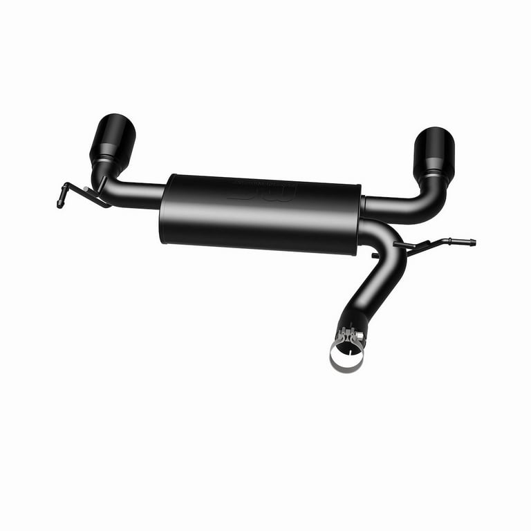 MAGNAFLOW (沖縄・離島除く) 送料無料 MF マフラー JK ラングラー ブラック 2本出し MAGNAFLOW マグナフロー Jeep 2007〜2017y パーツ