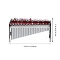 thumbnail image 2 of UPGRATOR Kids Instrument Mini Xylophone Model 6X0.3937X2.36In For Home Decoration 1 Set, 2 of 4