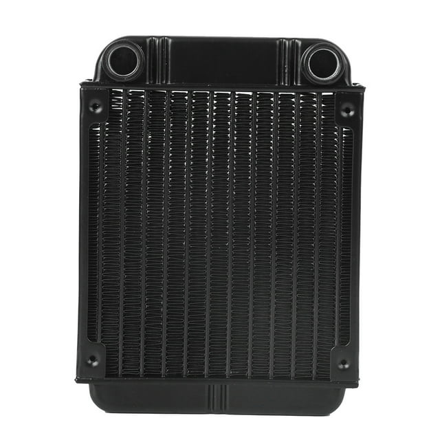 P B Water Cooled Radiator,PL1120B WaterCooled Radiator Black Water Cooled Radiator Water Cooling System Sturdy Construction