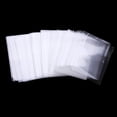 thumbnail image 2 of Yinanstore 5x 100 Pcs Pochettes de Protection Transparentes pour Cartes Album 60x90mm, 2 of 8