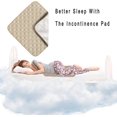 thumbnail image 4 of 2 Pack Ultra Washable Seat Pad (21x 22in) For Incontinence - Seniors, Adult, Children, Or Pet Underpad Protection(beige), 4 of 4