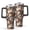 Pioneer Flower Floral-1, variant on 40oz Pioneer Flower Floral Print Pattern Insulated Tumbler with Handle, BPA-Free Leak Proof Lid and Straws, Double Wall Vacuum, Hot 12h/Cold 34h