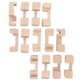 thumbnail image 2 of Brain Teaser Lock, Brain Puzzle Teaser Intelligent Body Mind Relaxation  For Office For Adults, 2 of 8