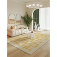 thumbnail image 2 of Fun Cute Flower Carpet Minimalist Children's Room Decoration Rug Comfortable Soft Bedroom Rugs Living Room Sofa Side Carpets 양탄자 My Lux Decor Round, 2 of 7