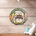 thumbnail image 4 of Happy Easter Bunny Welcome Door Hanging Sign licencia Yard indoor e outdoor Garden Window Home Hanging Sign con cuerda para perfecl cartel de madera de pascua, 4 of 8