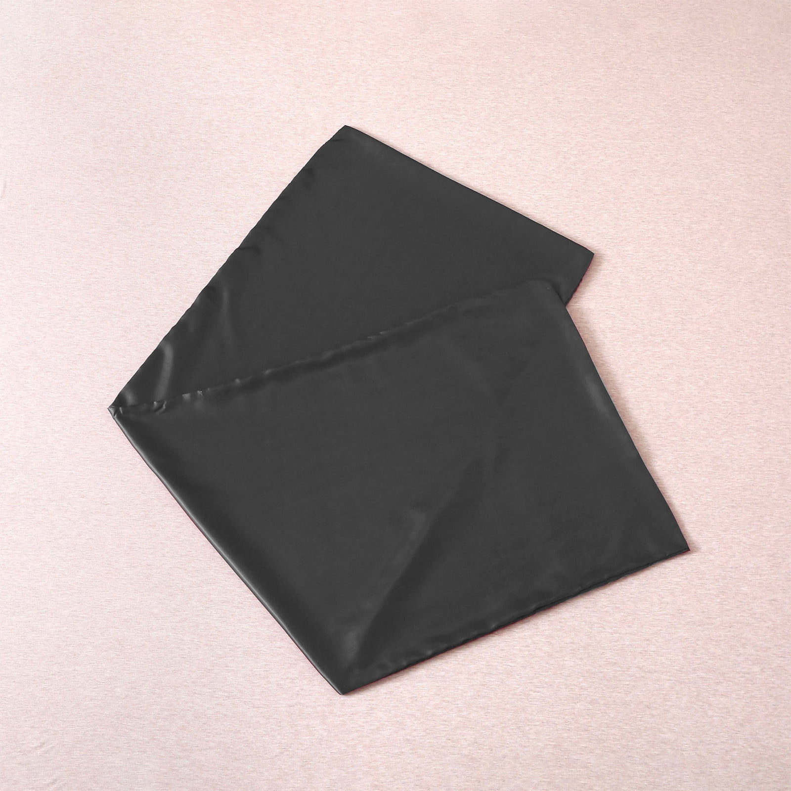 JilgTeok 2 Pcs Satin Silk Pillowcase Hair and Skin Friendly Standard Size 51x137cm with Hidden Zipper Soft Breathable Cool Pillow Covers for Sleeping