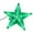 Green, variant on Christmas Tree Topper with LED Light,Clear Five-Pointed Star Tree Topper Plug in for Xmas New Year Lighted Christmas Tree Decoration